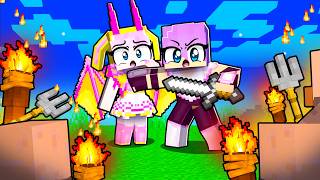 Protecting my DRAGON GIRLFRIEND in Minecraft [upl. by Jegger]