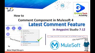 How to Comment Component  Latest Comment Feature  AnyPoint Studio 712 [upl. by Kimon]