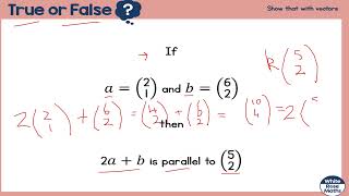 GCSE 91 Maths Proof with Column Vectors in 120 seconds [upl. by Davey178]