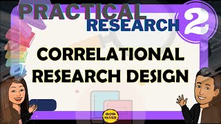 CORRELATIONAL RESEARCH DESIGN  PRACTICAL RESEARCH 2 [upl. by Rowney442]