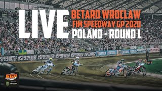 🔴 LIVE Betard Wroclaw FIM Speedway GP 2020  Poland  Round 1  FIM Speedway Grand Prix [upl. by Sevein994]