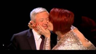 X Factor Sharon Osboune kiss Louis Walsh [upl. by Beckett366]