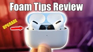 AirPods Pro Memory Foam Tips Are Surprisingly Good [upl. by Sneve]