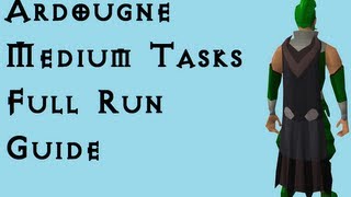 RSTasks Ardougne Medium Task Guide  Full Run [upl. by Akimrehs]