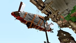 Minecraft Minecolonies Mod Multiple Styles including Cliffs Urban Birch and WarMinecraft Styles [upl. by Ainnet700]