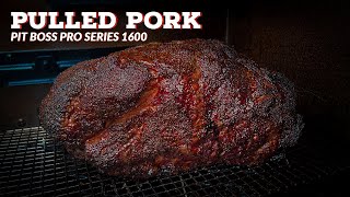 Smoked Pork Butt On A Pit Boss  Pulled Pork On A Pellet Grill [upl. by Ame164]