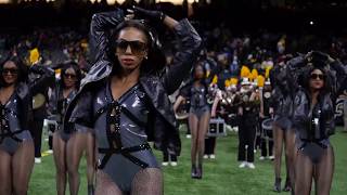 2017 Bayou Classic Grambling State Marching Into the Superdome [upl. by Acillegna498]