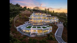 35000000  Hillsborough CA Modern Mansion [upl. by Nareik201]