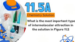 115a  What is the most important type of intermolecular attraction in the solution in [upl. by Zandra]