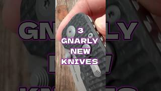 3 Gnarly New Knives edc shorts knife blade everydaycarry [upl. by Mastic691]