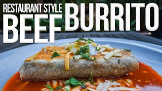 The Best Beef Burrito Recipe  SAM THE COOKING GUY 4K [upl. by Tayyebeb]