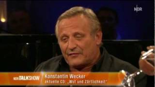 Konstantin Wecker in der NDRTalkshow 2011 12 [upl. by Pryor]