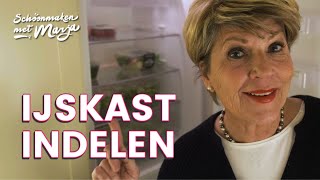 Je ijskast indelen hoe doe je dat 🍒 Schoonmaken met Marja Middeldorp [upl. by Nalim755]