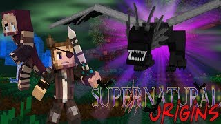 THE DRAGON REALM  Minecraft Supernatural Origins 12 Werewolf Modded Roleplay [upl. by Sang]