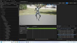 How to implement a ladder using the Ultimate Traversal Anims asset 2  2 [upl. by Namzzaj]