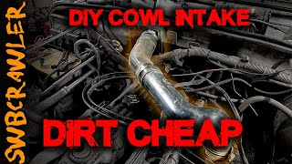 How to Build Your Own Jeep TJ Cowl Intake for Less Than 100 [upl. by Gordan]