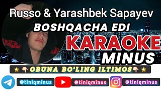 Boshqacha edi Karaoke Minus Бошкача еди КАРАОКЕ Минус karaoke music song [upl. by Nilyam176]