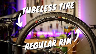 Specialized Rockhopper Upgrades  Budget Tubeless Conversion [upl. by Bronez]