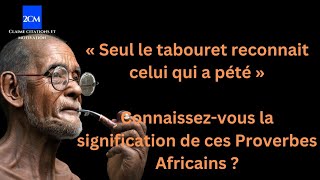 Top 10 des proverbes africains les plus drôles et leur signification  pensées sages [upl. by Duax957]