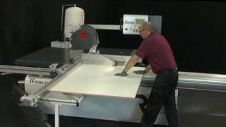 Robland axis ergo panel saw [upl. by Elrebma]