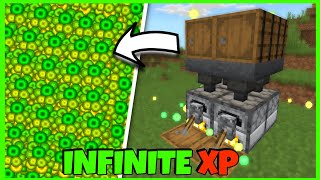 Minecraft Unlimited  XP Farm Glitch in Minecraft 12082 Bedrock  MCPEXboxPS4SwitchPC [upl. by Toll320]