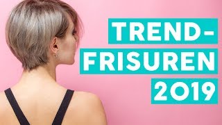 Trendfrisuren 2019 für alle Haarlängen [upl. by Atiluj]