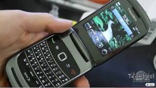 BlackBerry Style 9670 Unboxing and First Look [upl. by Serg408]