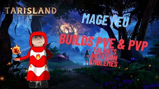 Tarisland FR Build mage feu PVE amp PVP  talents  rotations  emblêmes [upl. by Jeuz570]