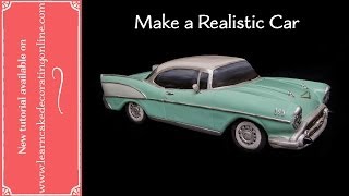 How to make a Realistic Chevy Car Cake [upl. by Brubaker]