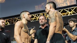 ILIA TOPURIA VS MAX HOLLOWAY en VIVO [upl. by Llehsyar72]