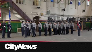 Graduation ceremony for new transit amp community peace officers in Calgary [upl. by Lorianne869]