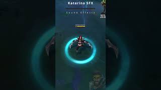 Katarina SFX amp Voice  League of Legends Quick Showcase [upl. by Ailana]