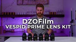 DZOFilm Vespid Prime Lens Kit Affordable Cinema Lenses  Handson Review [upl. by Errick799]