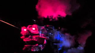 Tweetsie Railroads Ghost Train Pulling Into Main Street 11213 [upl. by Ilegna]