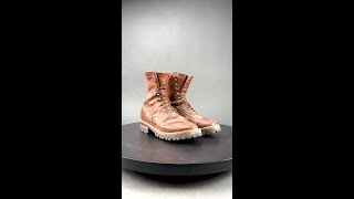 Nicks Cordovan work boots NDC go watch the wear update on Rose Anvil 2 [upl. by Ehsom]