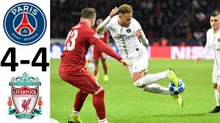 PSG 44 Liverpool  UEFA Champions League 2018  Full Match Highlights [upl. by Nnyledam]