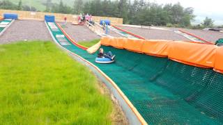 Tubing at Hillend Snowsports Centre [upl. by Hsirk]