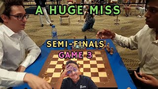 Its never easy to kill Pragg  Caruana vs Praggnanandhaa  World Cup 2023 SemiFinals Game 73 [upl. by Nnaecyoj]