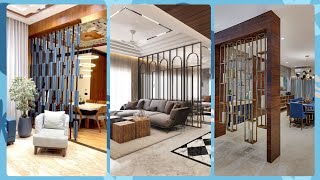 Best Modern Room Divider Ideas  Wooden amp Steel Room Partition Ideas  Home Decor [upl. by Cronin219]