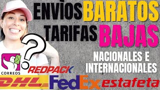 PAQUETERIA MAS BARATA DE MEXICO MEJORES TARIFAS correos de mexico mexpostCOMO HACER ENVIOS [upl. by Nonarb]