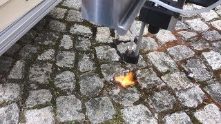 Chemiefreie Unkrautregulierung – kameragesteuertes «Microflaming» [upl. by Buck860]