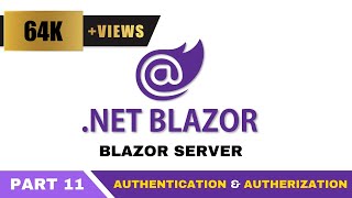 Blazor Server Custom Authentication Blazor Tutorial C  Part 11 [upl. by Ati]