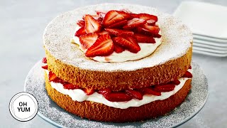 Professional Baker Teaches You How To Make SPONGE CAKE [upl. by Oatis]