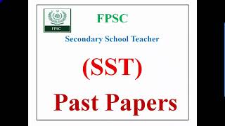 FPSC SST Test Preparation 2024  Past Papers Solved MCQs  FPSC SST Jobs Test 2024  SST Test MCQs [upl. by Ydnahs]