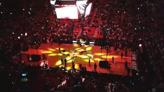 FTX Arena American Airlines Arena  Miami Heat intro [upl. by Anemix]