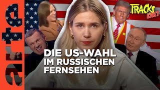 Die bizarrsten Reaktionen der russischen Propaganda auf die USWahl  Masha on Russia  ARTE [upl. by Idaf287]