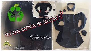 4 progetti da 1 camicia da riciclare ♻️ [upl. by Redlac]