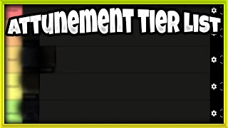 NEW ATTUNEMENT TIER LIST  Deepwoken [upl. by Necyla946]