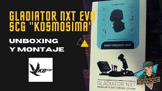 Unboxing y montaje del joystick VKB Gladiator NXT EVO SCG  Español [upl. by Maddocks]