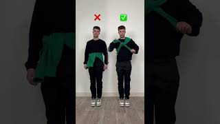 hoodie hacks mensfashion shortsfeed casualoutfits [upl. by Rramahs]